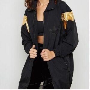 ADIDAS gold archive long track jacket